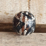 Eta-3 antique tibetan etched agate bead decorated carnelian beads