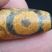 3 eyes antique agate bead tibet himalayan dzi pendant