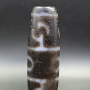 Antique tibetan eyes agate stone dzi bead amulet bd-25-1