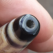 Tibetan agate eyes stone dzi bead amulet