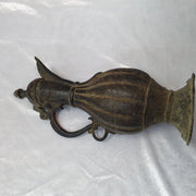 Antique bronze jug hand carved museum quality unique tea pot