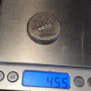 Old Silver Coin: Handmade, Unresearched (45.5 grams)