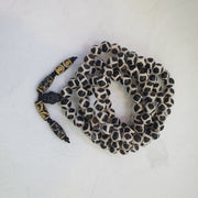 Vintage Etched Agate Budhi Mala: 108 Beads Buddhist Rosary