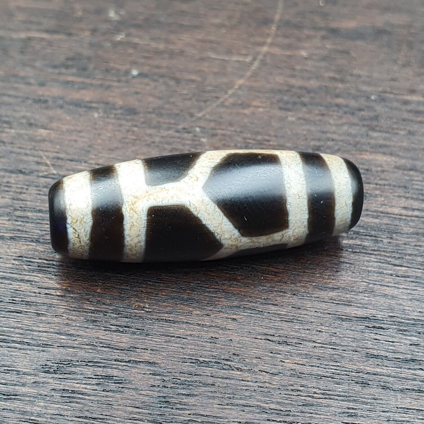 Rare pattern tibetan dzi bead old amulet agate tibet gzi pendant