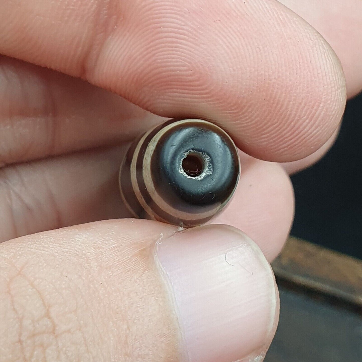 Rare pattern tibetan dzi bead old amulet agate tibet gzi pendant