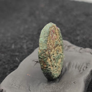 Ancient antique rare indo greco greek kushan bronze coin (155-189ad) c-2y