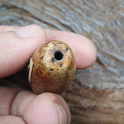 Tibetan himalayan jasper bead amulet