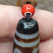 Vintage old himalayan indo tibetan agate, carving skull beads bracelet