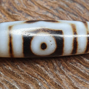 Antique vintage old himalayan indo tibetan agate beads unique pattern bracelet