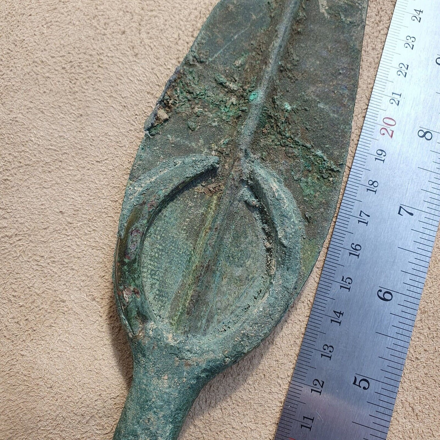 Ancient Greek Bronze Sword: Archaic Period, ca. 1000-800 BC