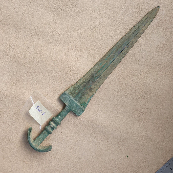 A large ancient greek iron age dagger sword  1200 bc. 47 cm #sw1