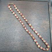 Antique vintage bodhi gold leafed beads tibetan burma buddhist power beads