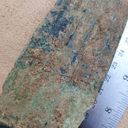Ca.1000-800 bc ancient greek archaic period bronze sword with stone pomel #sw4