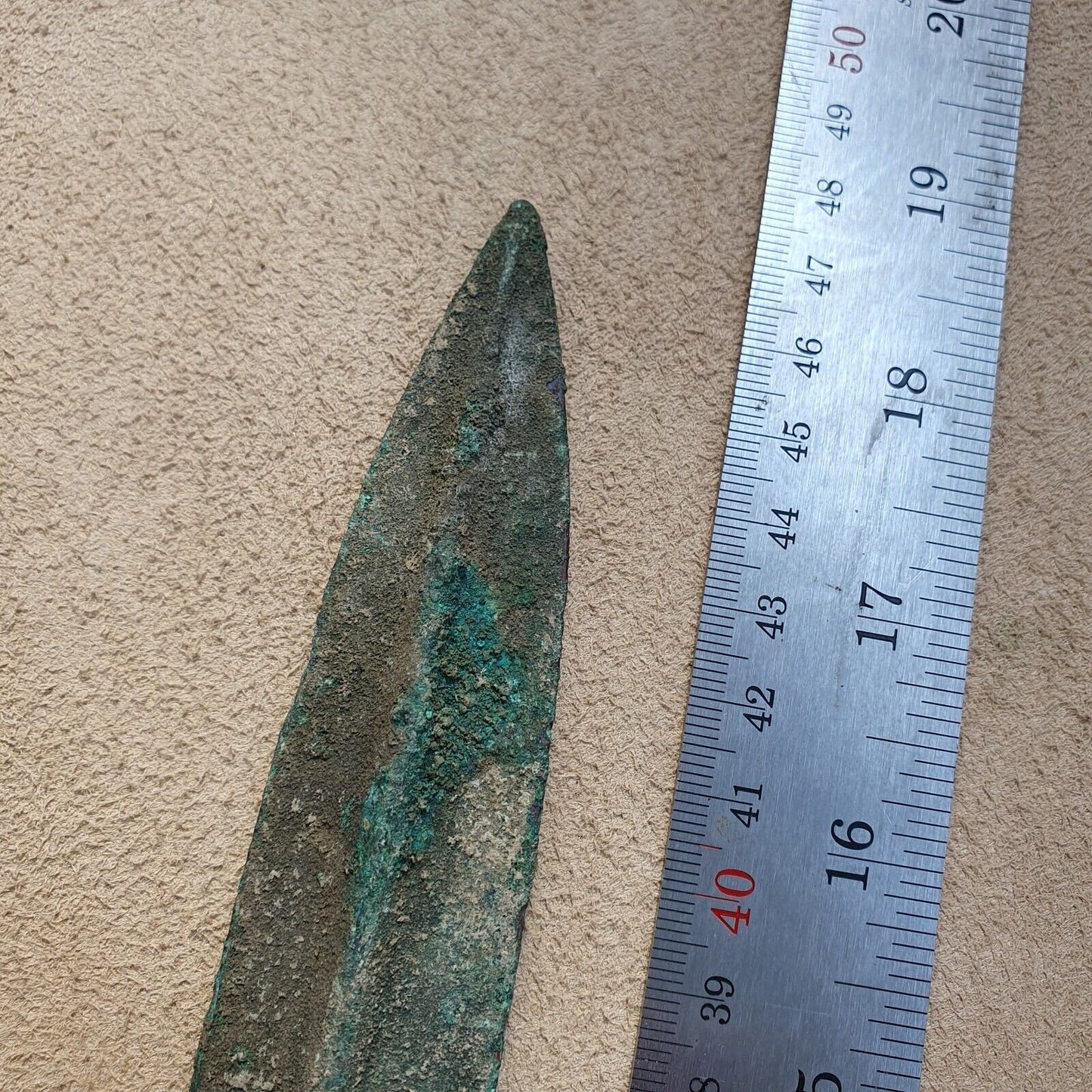 Ancient Greek Bronze Sword: Archaic Period, ca. 1000-800 BC