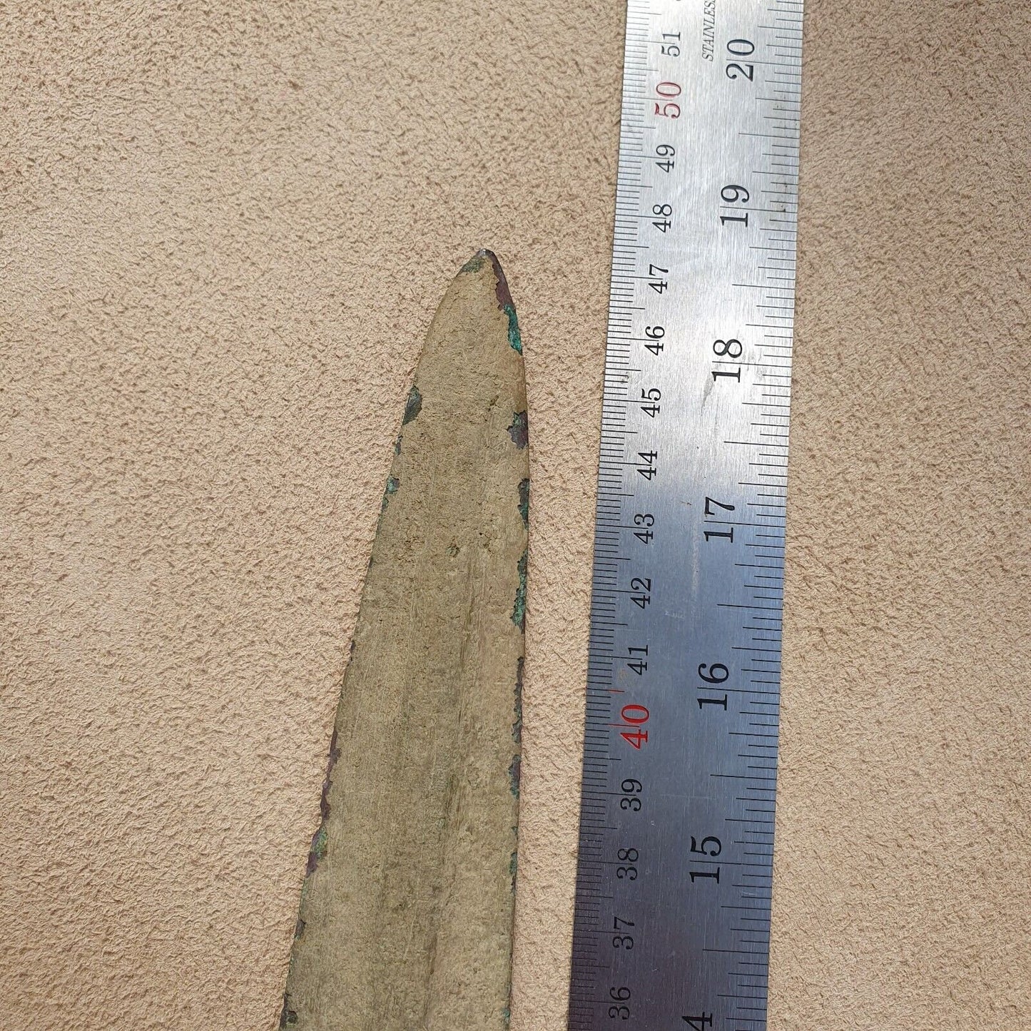 A large ancient greek iron age dagger sword  1200 bc. 47 cm #sw1