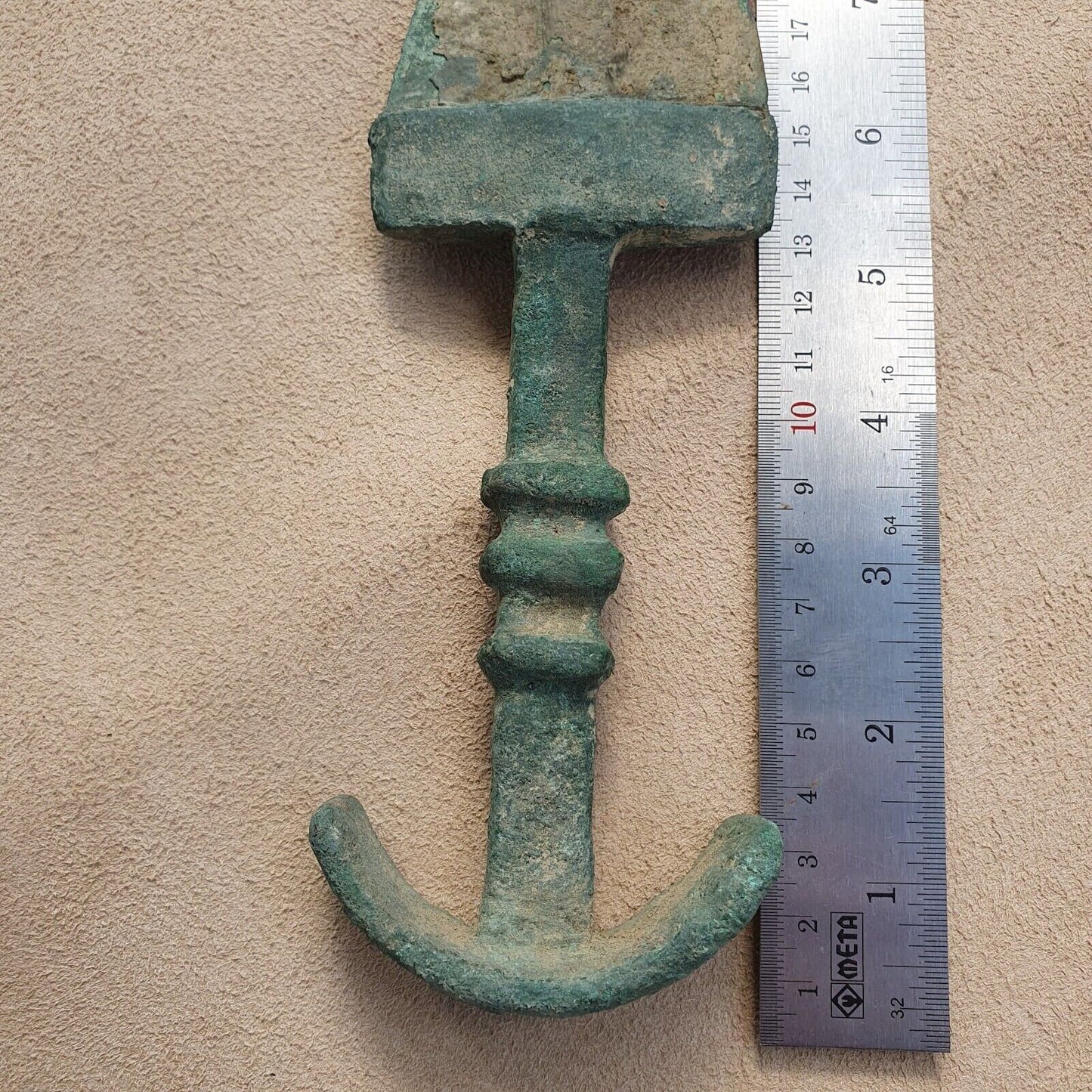 A large ancient greek iron age dagger sword  1200 bc. 47 cm #sw1