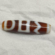 Tibetan himalayan sakor dzi agate stone dzi bead amulet