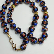 Vintage Millefiori Murano Style Glass Bead Necklace