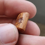 Antique vintage seal bead "mysterious animals intaglio stamp carving bne-5