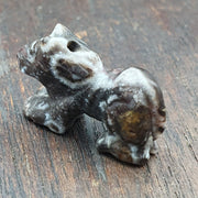Ancient middle eastern animal figurine jasper amulet beads