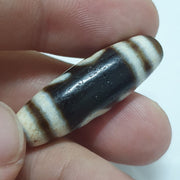 Nepalese indo tibetan vintage agate stone dzi amulet shd-s