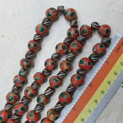 Gabri style thousand eyes venetian style beads strands