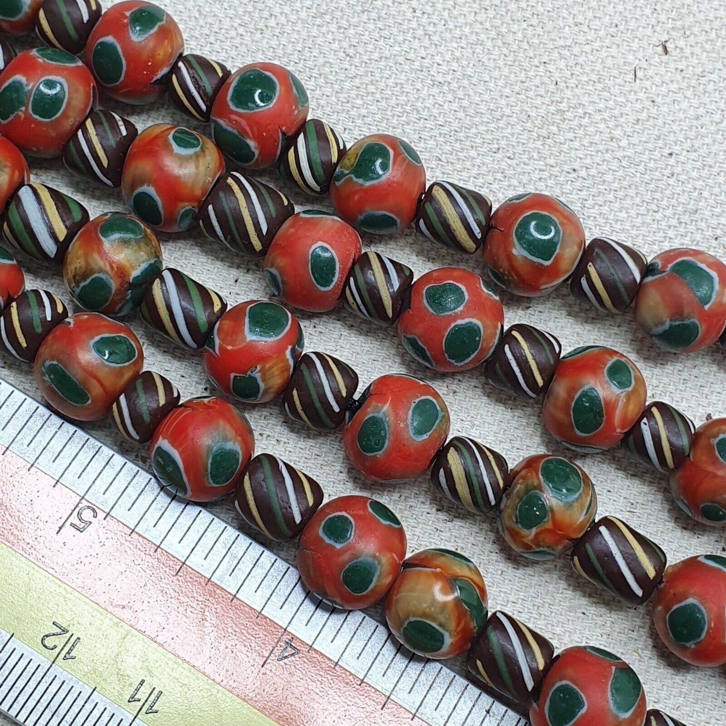 Gabri style thousand eyes venetian style beads strands