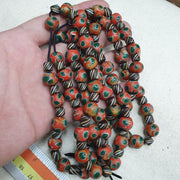 Gabri style thousand eyes venetian style beads strands