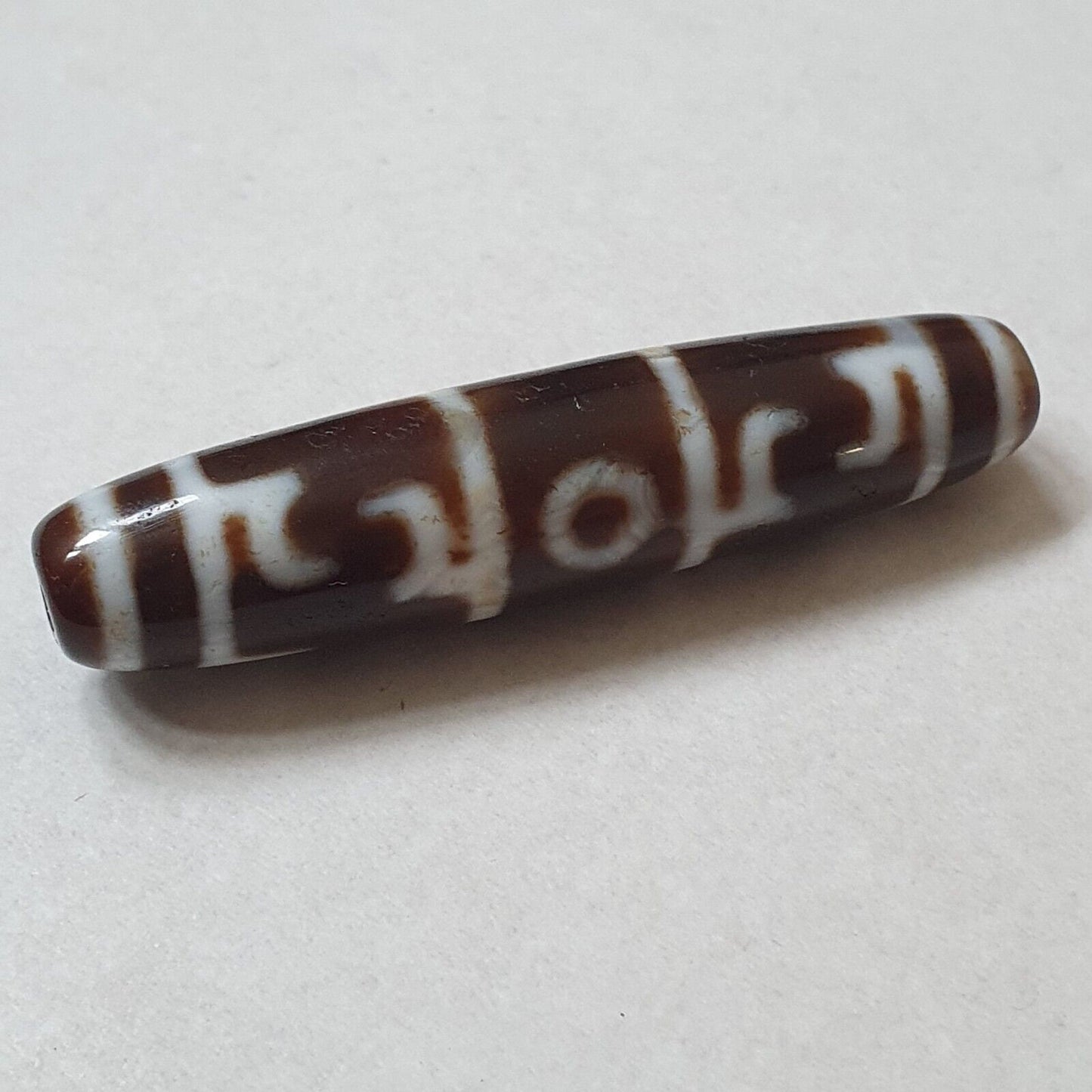 Himalayan tibetan dzi bead very unique amulet agate bead pr5