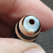 Vintage Indo Tibetan Agate Dzi Bead Amulet