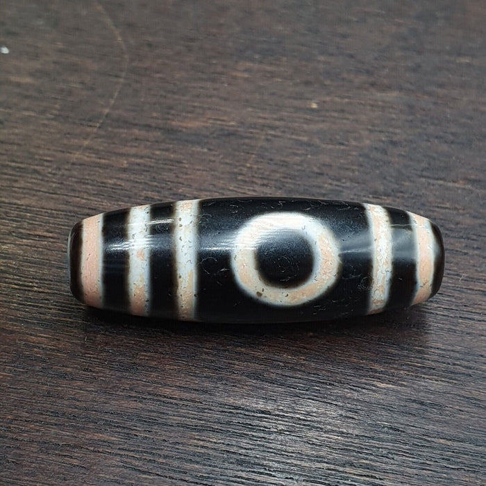 Vintage Indo Tibetan Agate Dzi Bead Amulet