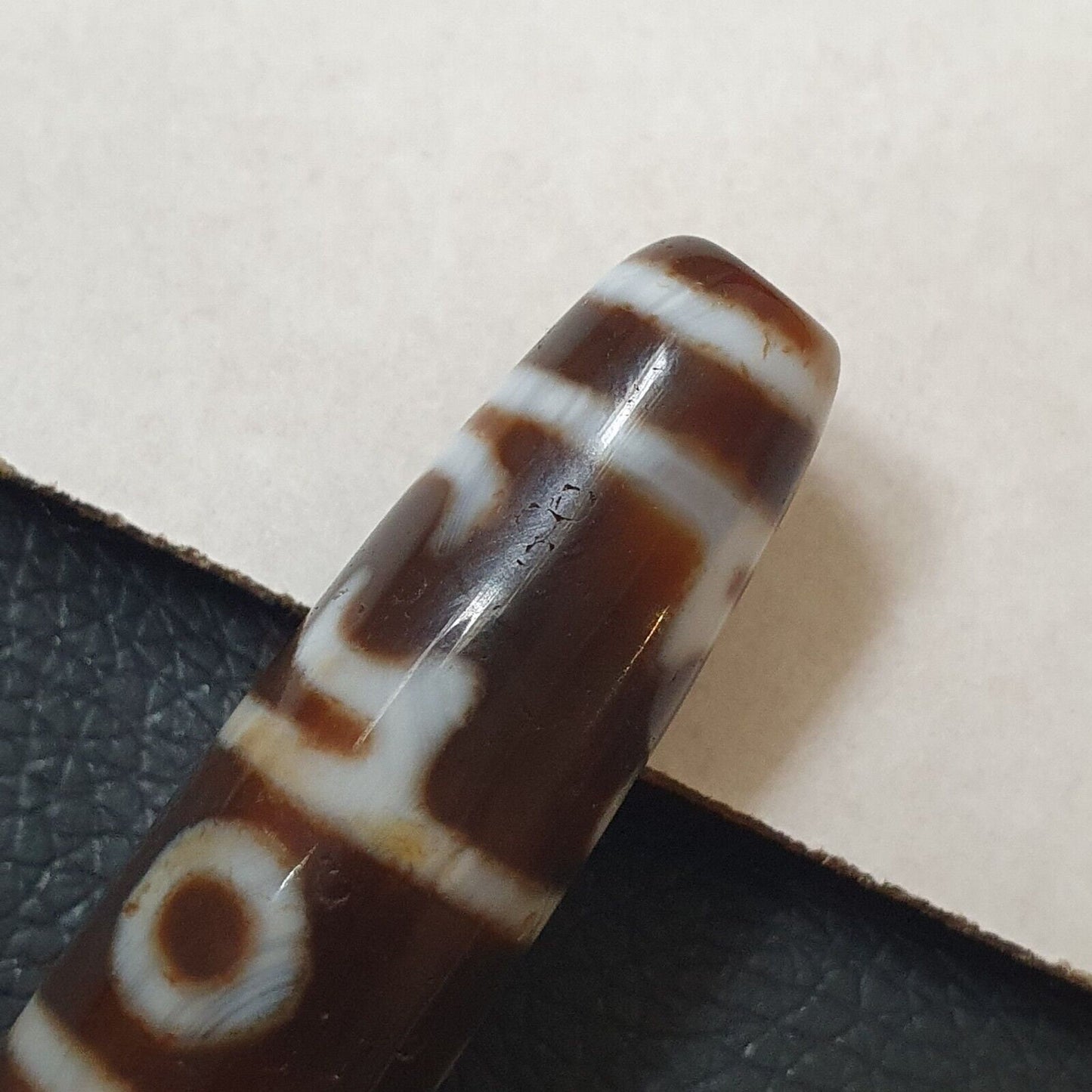 Himalayan tibetan dzi bead very unique amulet agate bead pr5
