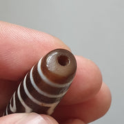 Vintage Tibetan Agate Dzi Bead Amulet - 4 Eye