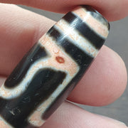 Vintage Indo Tibetan Agate Dzi Bead Amulet