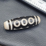 7 Eyes Tibetan Old Agate Dzi Bead Unique Pattern Amulet Pendant