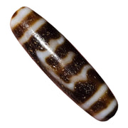 Vintage old himalayan indo tibetan agate beads unique pattern
