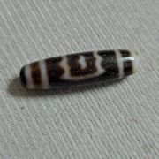 Vintage old himalayan indo tibetan agate beads unique pattern
