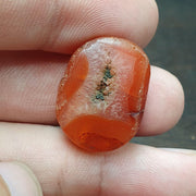 Antique Carnelian Agate Beads: Pre-1400 Afghanistan Stone Collectible
