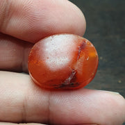 Antique Carnelian Agate Beads: Pre-1400 Afghanistan Stone Collectible