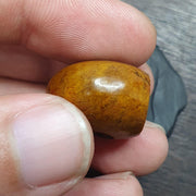 Antique jasper seal bead king intaglio stamp very rare pendent