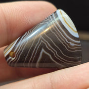 Antique tibetan himalayan agate  amulet bead #4