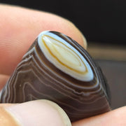 Antique tibetan himalayan agate  amulet bead #4