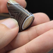 Antique tibetan himalayan agate  amulet bead #4