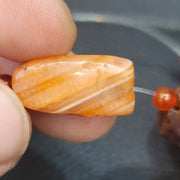 Antique Khorasan Carnelian Agate Beads: African Art Lot
