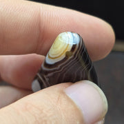 Antique tibetan himalayan agate  amulet bead #4
