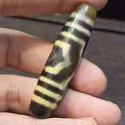 3 eyes vintage old himalayan indo tibetan rare patterns eye dzi amulet beads