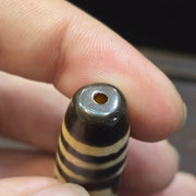 3 eyes vintage old himalayan indo tibetan rare patterns eye dzi amulet beads