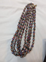 Skunk venetian inspired beads thousand eye | east oasis antique collection