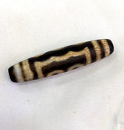 Tibetan 5 eyes agate stone dzi bead amulet jn-16