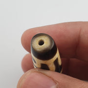 Rare pattern eyes unique pattern himalayan indo tibetan agate dzi bead amulet